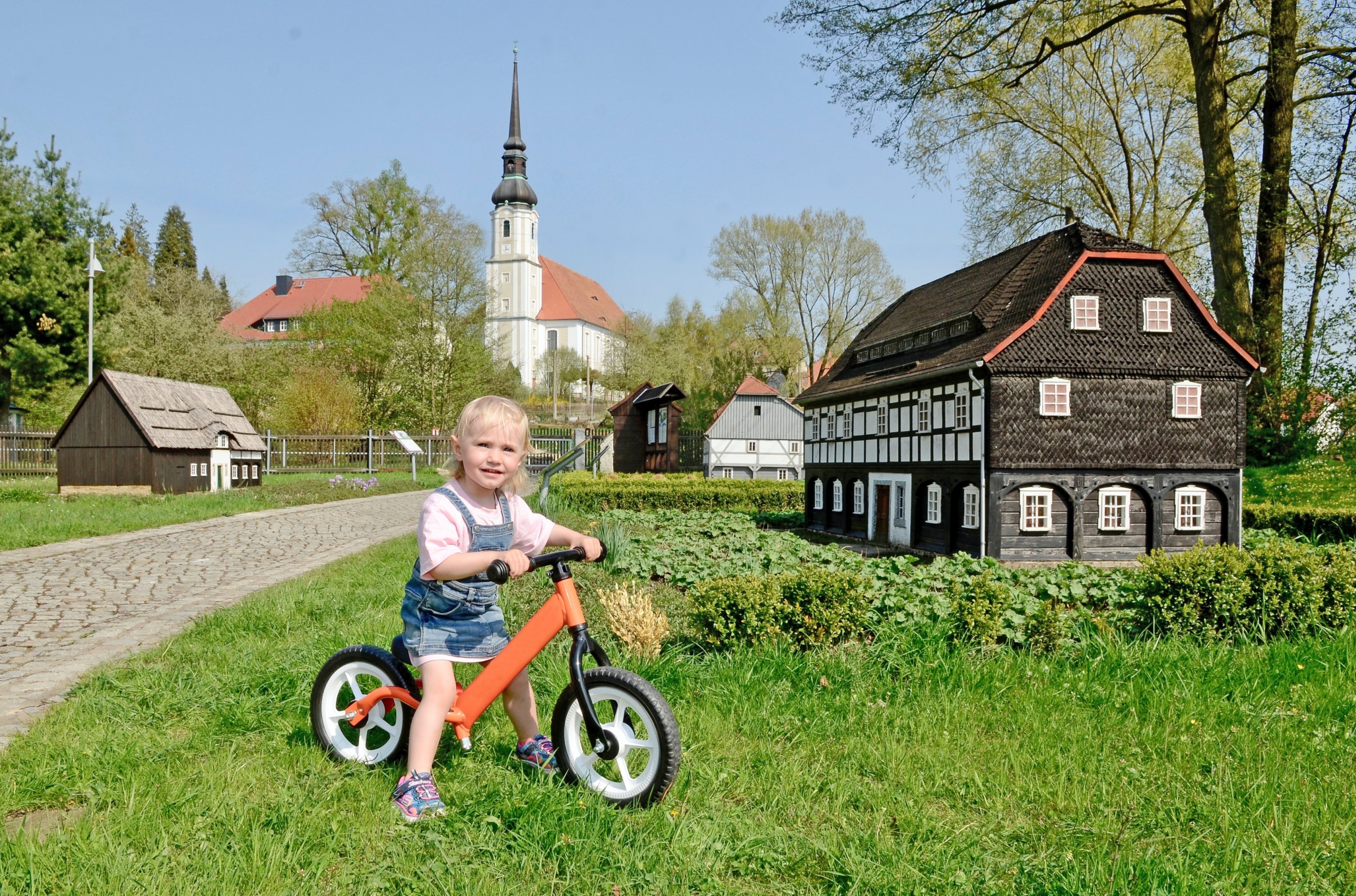 Umgebindehaus-Park Cunewalde © TGG Oberlausitzer Bergland