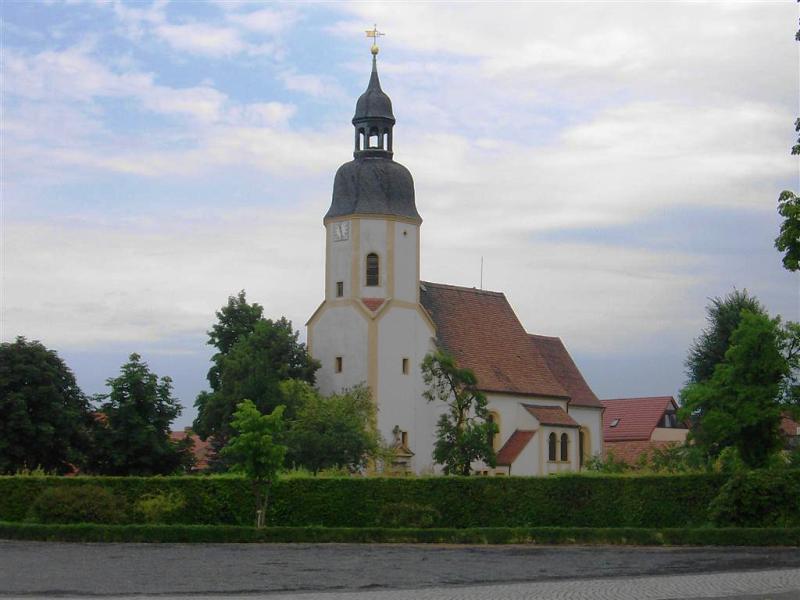 Kirche St. Georgen Zabeltitz (Foto Elbe-Roeder-Dreieck e.V.)
