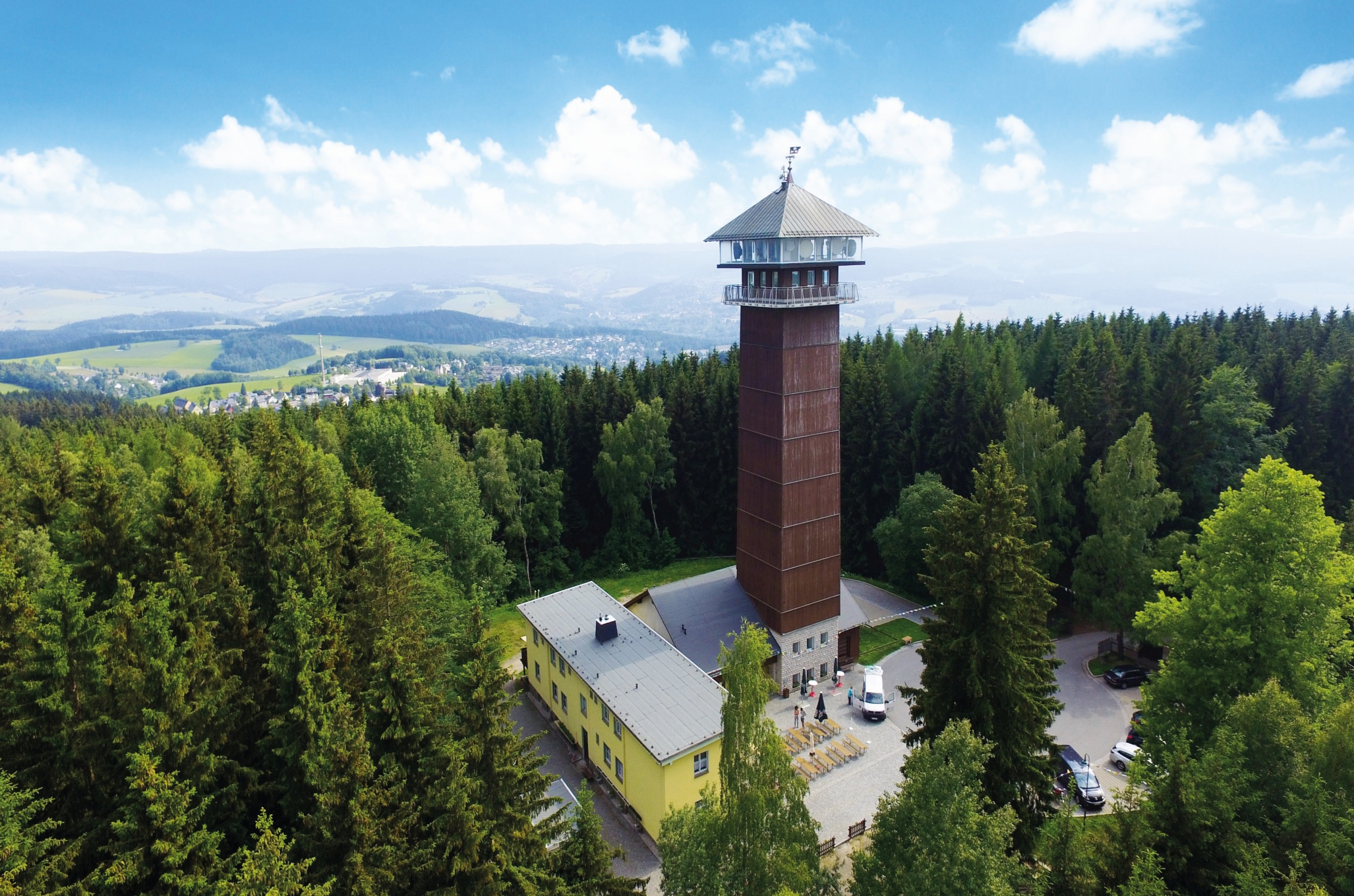Koenig-Albert-Turm © Stadt Gruenhain-Beierfeld