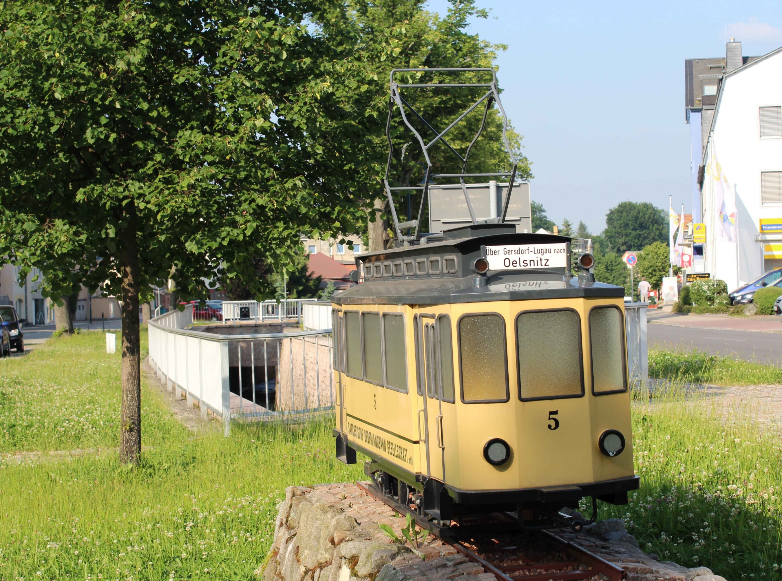 Strassenbahnmodell © Stadt Oelsnitz Erzgeb. K. Heinzig