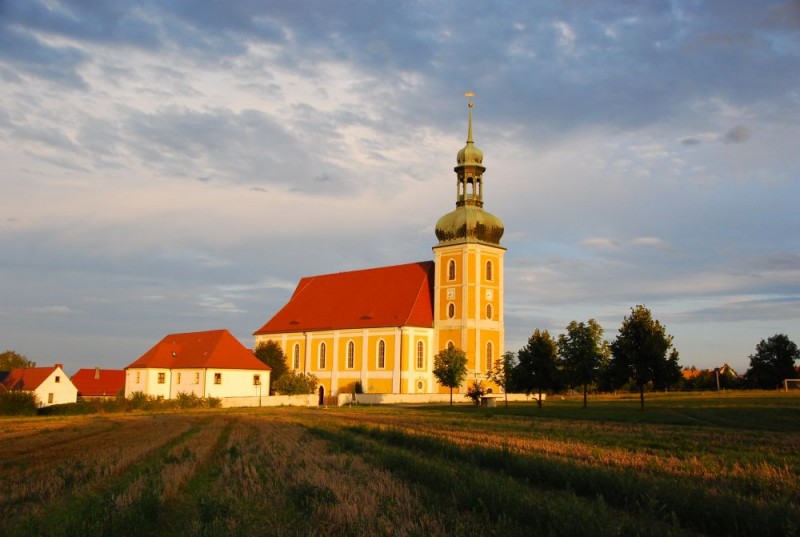 Ansicht der Wallfahrtskirche Rosenthal © Gemeinde Ralbitz-Rosenthal