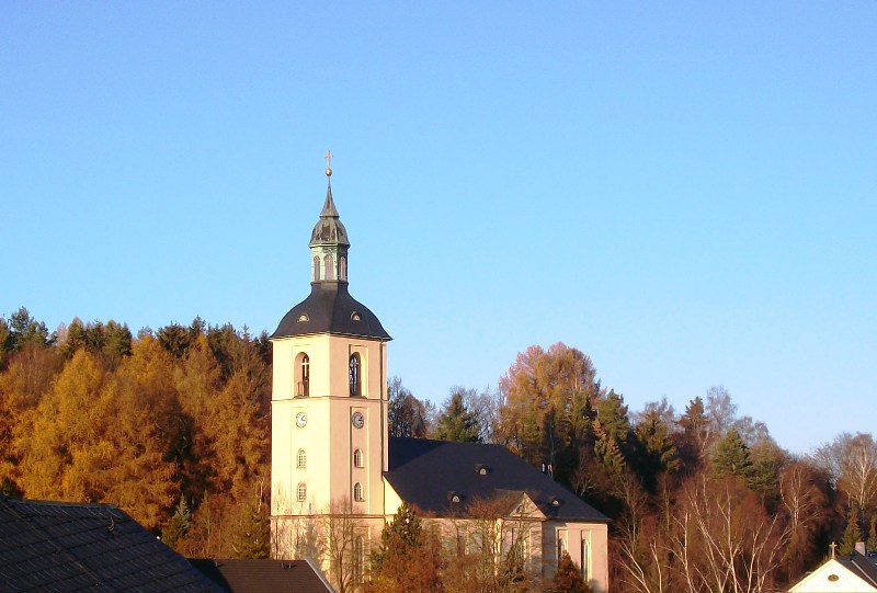 Evangelich-lutherische Kirche in Thalheim (Foto N. Auerswald Stadtverwaltung Thalheim Erzgeb.)