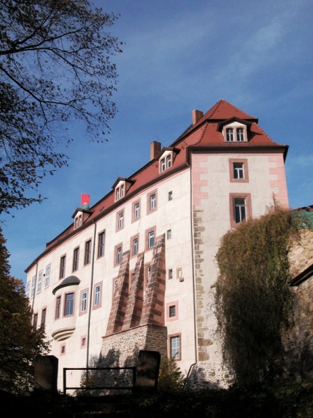 Schlossfassade Schloss Wolkenburg (Foto Tourismusverein Zwickau)