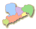 Imagemap Sächsische Regionen