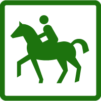 Auf dem Rücken der Pferde